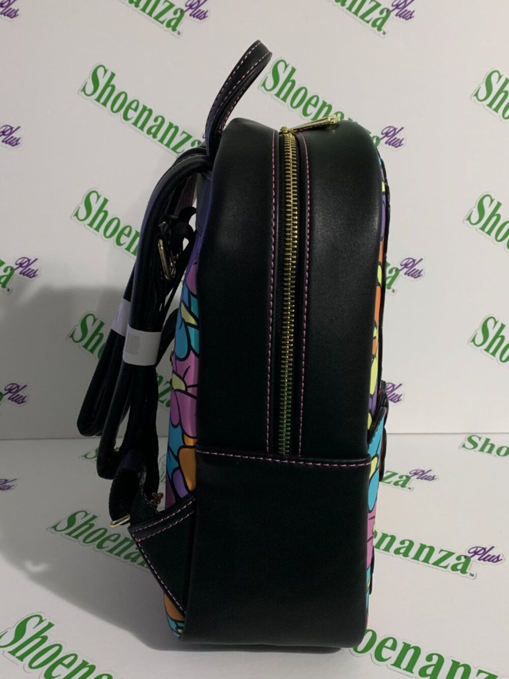 Loungefly Mini Backpack Disney Bambi Flower Figural Skunk Faux Leather Bag - Picture 9 of 12